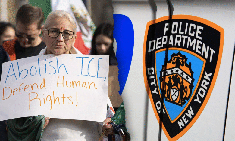 Trump DHS issues warning after anti-ICE protesters attempt to disrupt arrest Trump DHS issues warning after anti-ICE protesters attempt to disrupt arrest