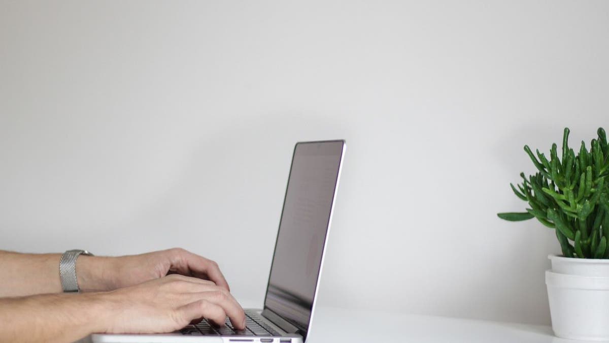 man on laptop