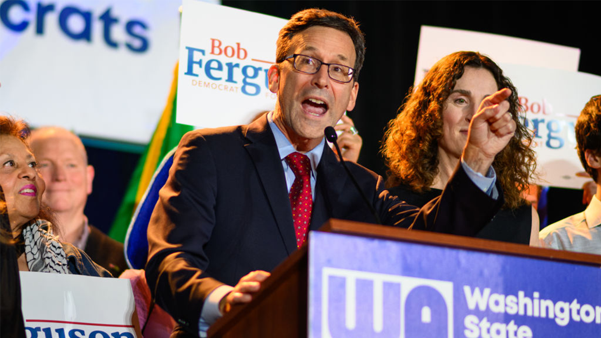 Bob Ferguson campaigning