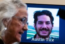 Remains found in Syria do not include those of Austin Tice, family says