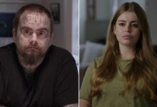 Woman confronts cannibal father who murdered her 'second mom' in chilling reunion