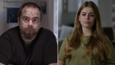 Woman confronts cannibal father who murdered her 'second mom' in chilling reunion