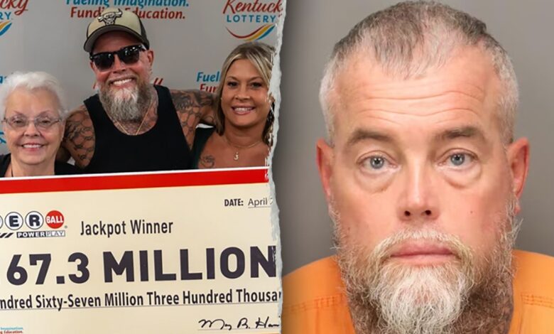 Powerball jackpot winner arrested after kicking deputy in face: authorities Powerball jackpot winner arrested after kicking deputy in face: authorities