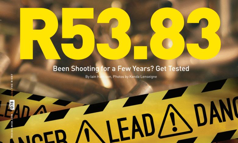 R53.83: Been Shooting for a Few Years? Get Tested For Heavy Metals R53.83: Been Shooting for a Few Years? Get Tested For Heavy Metals