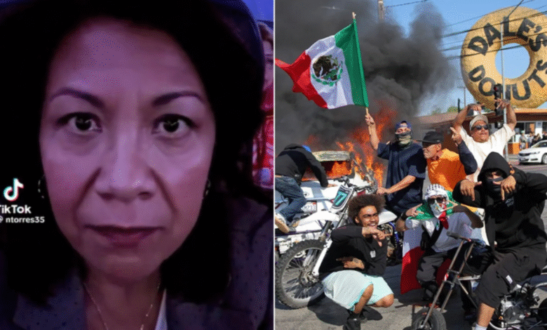 'Lunatic' Democrat ripped for 'demonic' video message demanding ICE agents 'get the f— out' amid CA chaos 'Lunatic' Democrat ripped for 'demonic' video message demanding ICE agents 'get the f— out' amid CA chaos