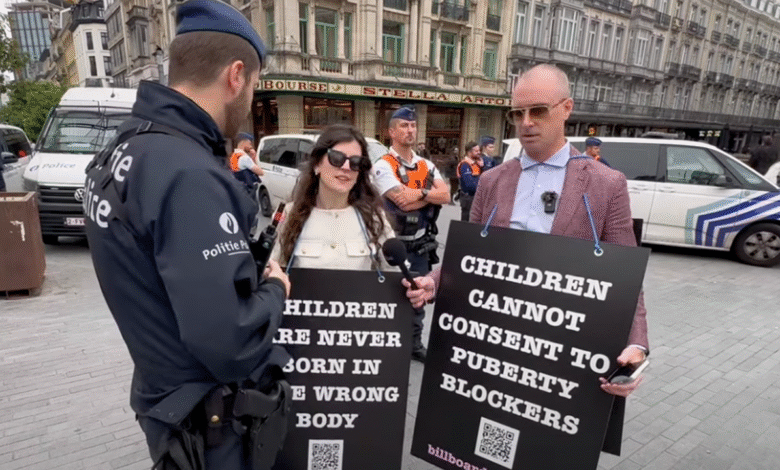 'Billboard Chris' sounds off after arrest in 'most woke city' for opposing transgender treatments for kids 'Billboard Chris' sounds off after arrest in 'most woke city' for opposing transgender treatments for kids