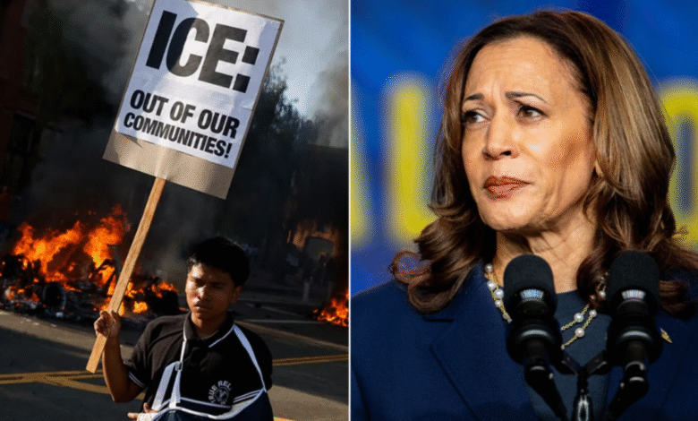 Harris ripped for 'appalling' LA ICE raids statement placing blame on Trump: 'The country dodged a bullet' Harris ripped for 'appalling' LA ICE raids statement placing blame on Trump: 'The country dodged a bullet'