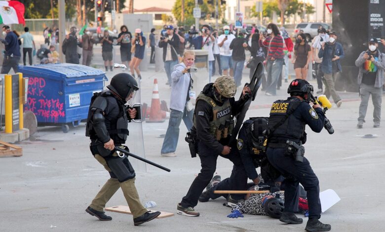 LA anti-ICE rioters will be met with force as ‘idiot’ Gov Newsom fuels fire: police union boss