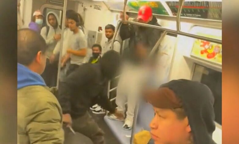 Suspect arrested in horrific NYC rush-hour subway stabbing that injured 2 Suspect arrested in horrific NYC rush-hour subway stabbing that injured 2