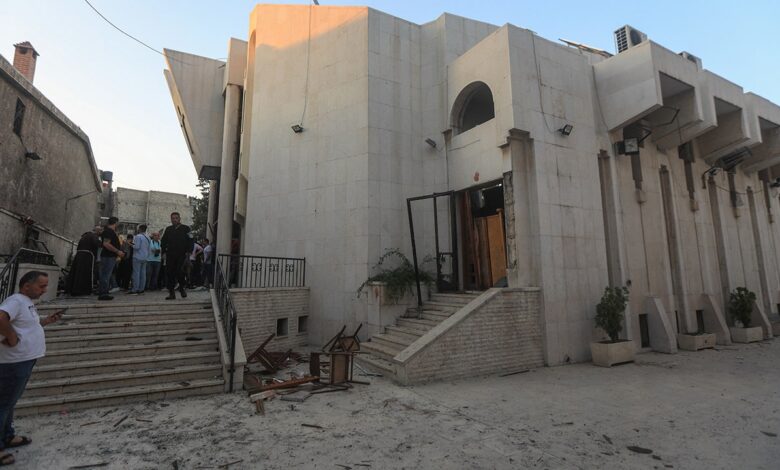 ISIS behind deadly church suicide bombing near Damascus, Syrian interior minister says