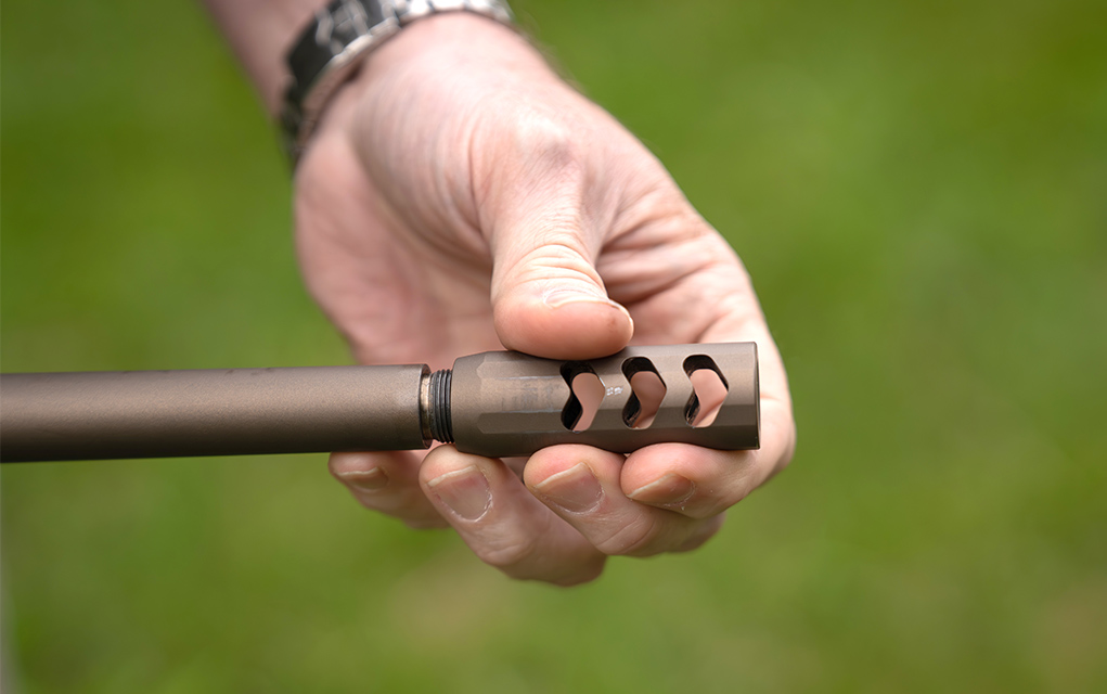 Christensen Arms Evoke Hunter muzzle brake