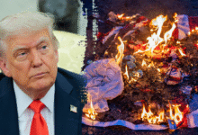 Trump's renewed calls to jail American flag burners clashes with court precedent
