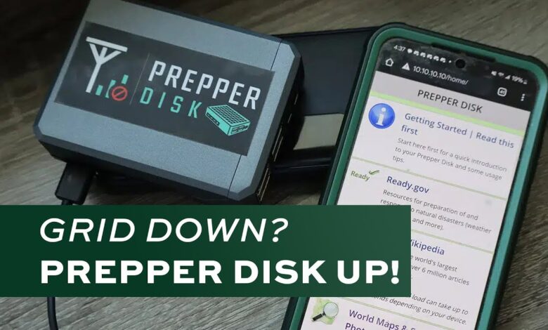 OFFLINE INTERNET in Your Pocket? The Prepper Disk Deep Dive!