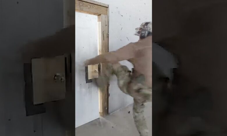 How to kick in a door #shorts #tips