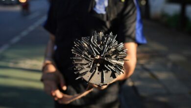 Mysterious ‘tire traps’ plague city streets as locals take matters into their own hands