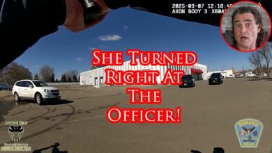 Bismarck Officer Defends Partner From Attack