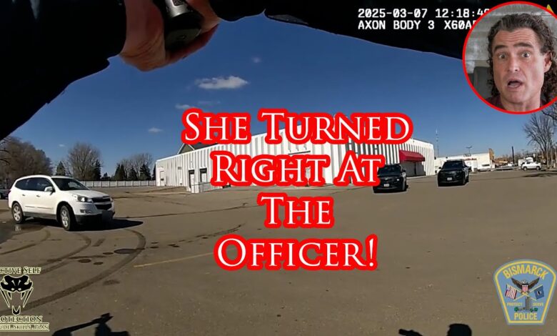 Bismarck Officer Defends Partner From Attack