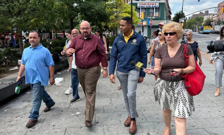Dem rep calls out NYC’s ongoing failure to tackle Bronx ‘open air drug market’ crisis Dem rep calls out NYC’s ongoing failure to tackle Bronx ‘open air drug market’ crisis
