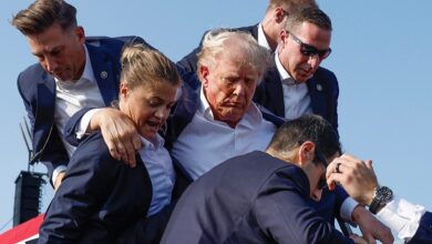 Trump says ‘American spirit’ triumphs over ‘forces of evil’ on anniversary of Butler assassination attempt