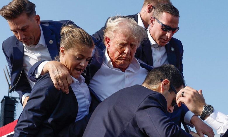 Trump says ‘American spirit’ triumphs over ‘forces of evil’ on anniversary of Butler assassination attempt Trump says ‘American spirit’ triumphs over ‘forces of evil’ on anniversary of Butler assassination attempt