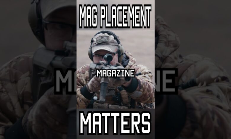 Mag placement DOES matter #shorts #specialforces #greenberet