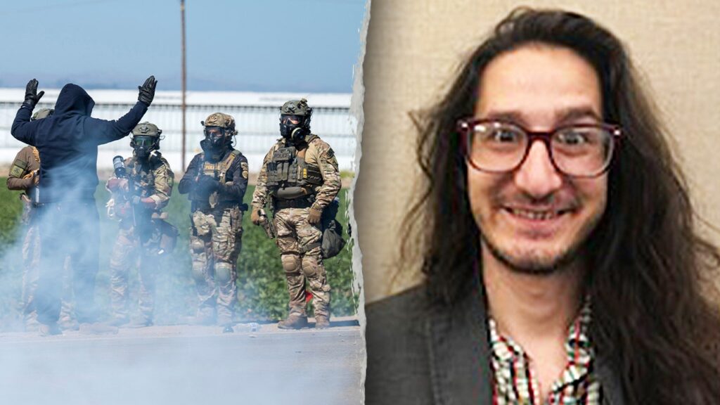 California professor arrested, accused of throwing tear gas canister at federal agents during marijuana farm