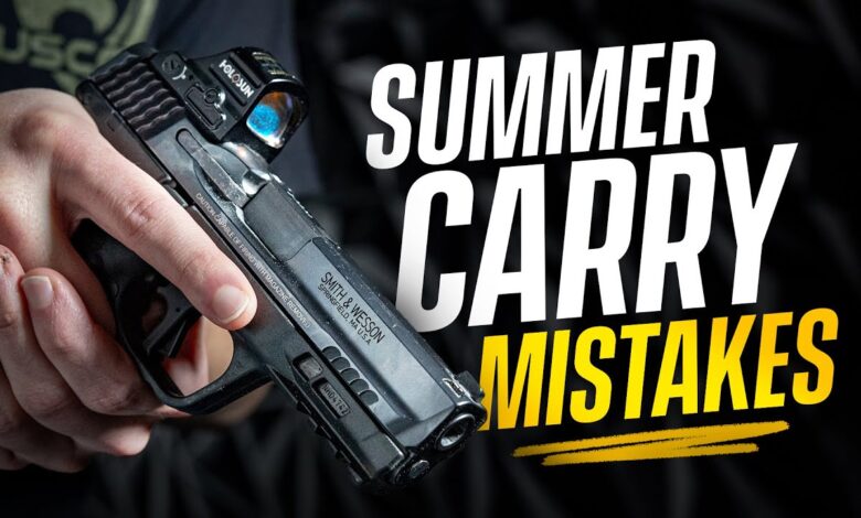 Don’t Make These Mistakes When Carrying Concealed In The Summer