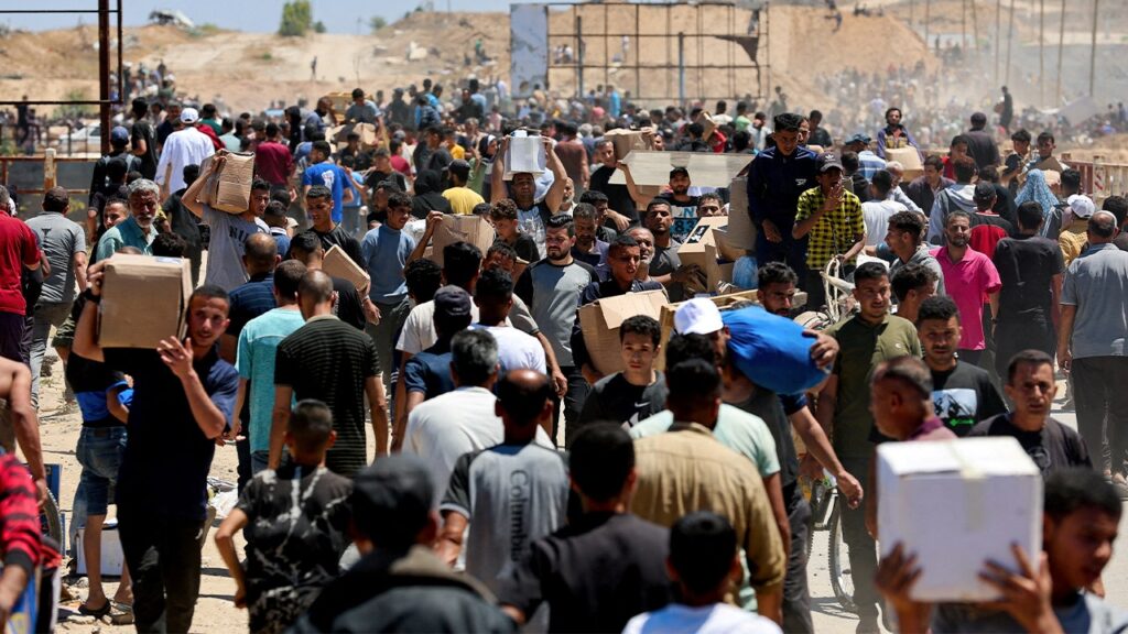 Hamas losing iron grip on Gaza as US-backed group gets aid to Palestinians in need