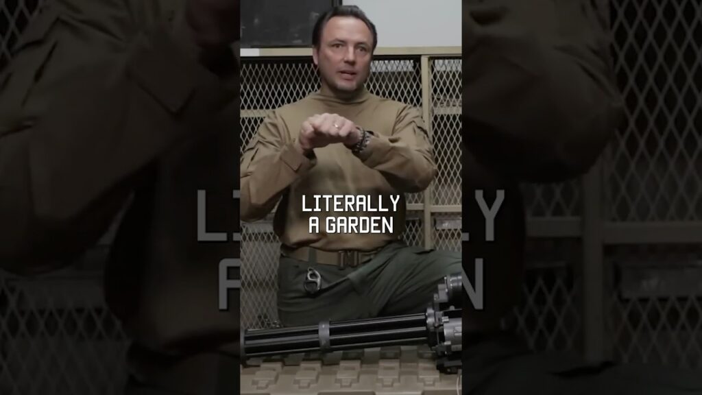 Why the MINIGUN is so helpful #minigun #shorts #tacticalrifleman #military