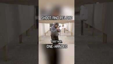 They key to ONE-HANDED reloads #shorts #tips #reload