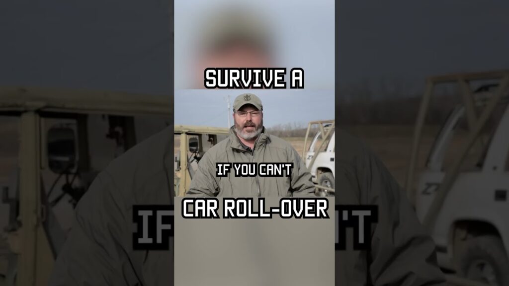 Survive a car roll-over #survival #shorts #car