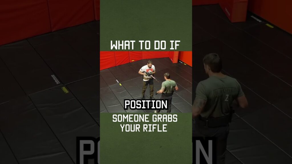 Don't let someone take your rifle. #selfdefense #shorts