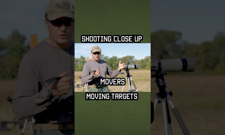 Up close moving targets? Watch this #shorts