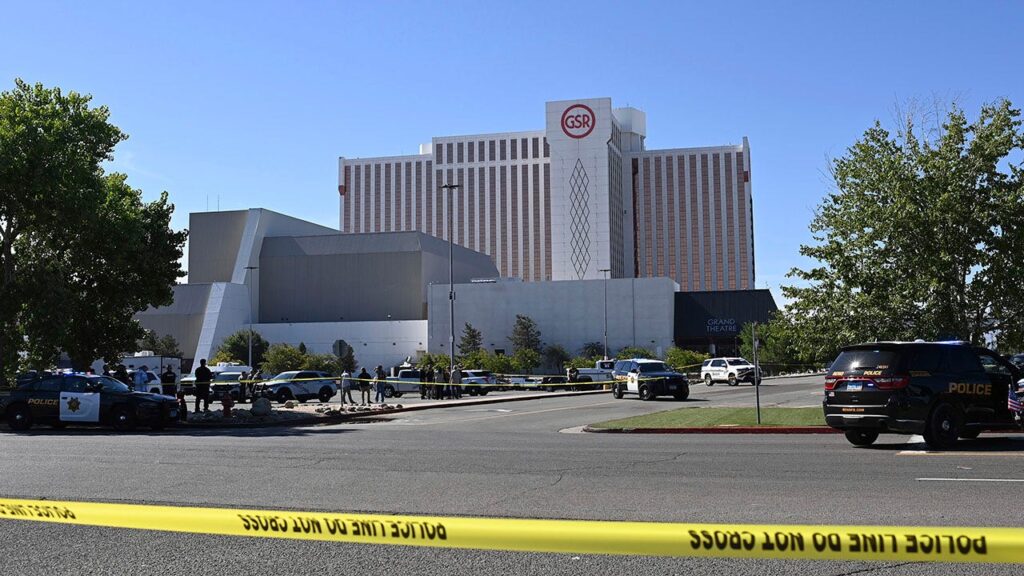Reno, Nevada casino shooting remains a mystery as police reveal suspect fired 80 shots
