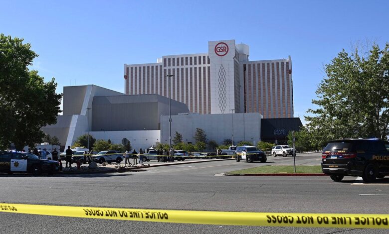 Reno, Nevada casino shooting remains a mystery as police reveal suspect fired 80 shots Reno, Nevada casino shooting remains a mystery as police reveal suspect fired 80 shots