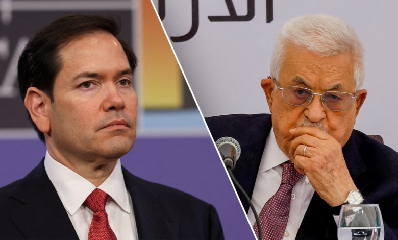 US sanctions Palestinian Authority officials after rejecting global push to give it control of Gaza US sanctions Palestinian Authority officials after rejecting global push to give it control of Gaza