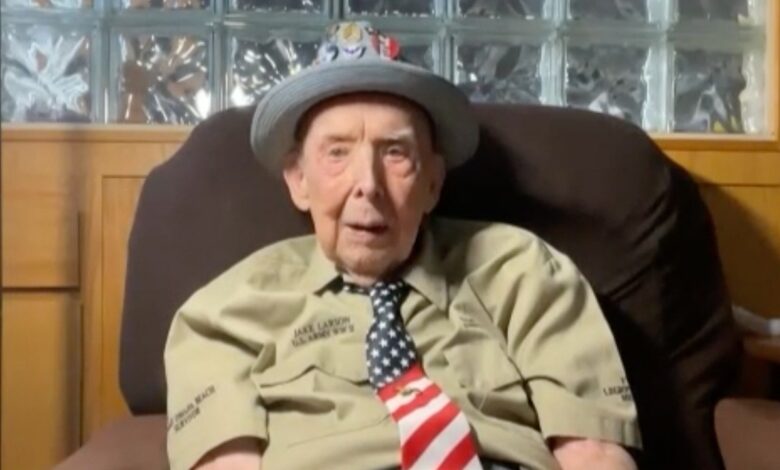 Viral 102-year-old WWII veteran has message about America: ‘How lucky we all are’ Viral 102-year-old WWII veteran has message about America: ‘How lucky we all are’