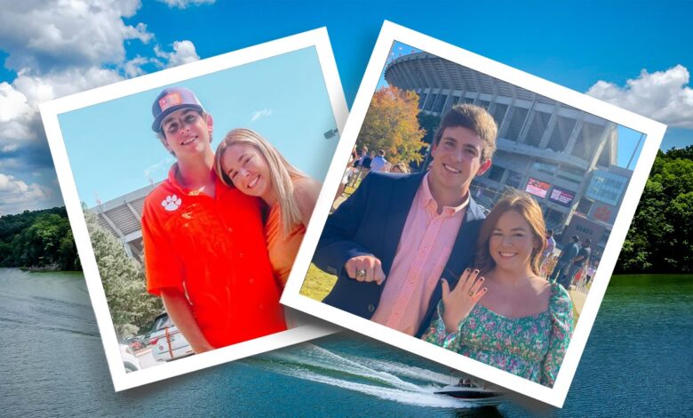 Young couple’s summer lake day turns to tragedy in boating collision Young couple’s summer lake day turns to tragedy in boating collision
