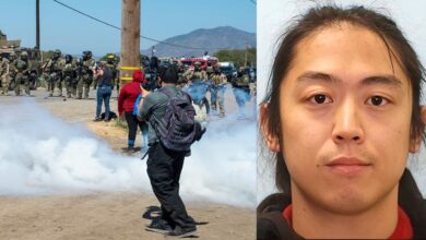 Suspect wanted in anti-ICE Texas ambush previously sued in past protest incident