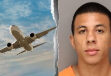 Suspect arrested after alleged mid-flight bomb threat caused emergency landing