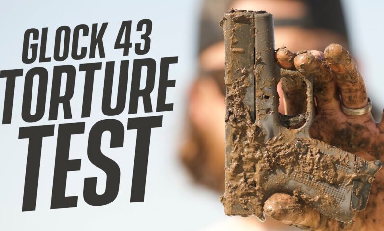 Glock 43 Torture Test (Subcompact Concealed Carry Handgun)