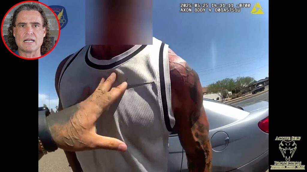 Angry Motorist Gets Shot Trying To Take Phoenix Officer's Firearm