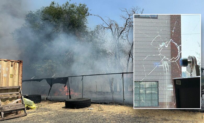 ‘Cowardly’ rioter threw rock, set fire to ICE sub-office in Washington state: DHS ‘Cowardly’ rioter threw rock, set fire to ICE sub-office in Washington state: DHS