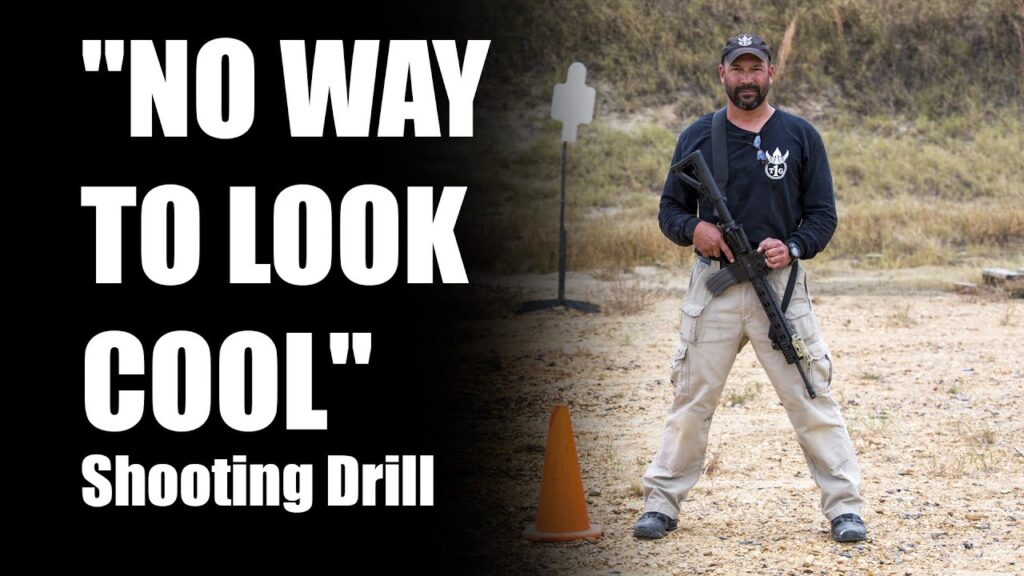 The “NO WAY TO LOOK COOL” Shooting Drill | Athletic Agility shooting Drills | Tactical Rifleman