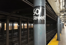 Man pushed onto train tracks at Midtown subway station in New York City, police say
