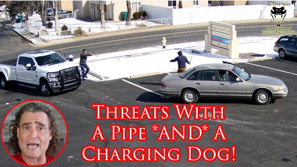 Crazy Defensive Encounter In New Mexico Caught on Camera!