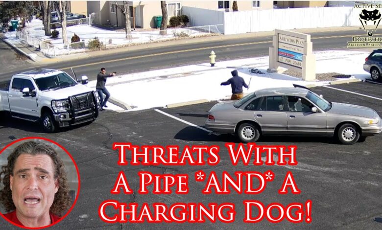 Crazy Defensive Encounter In New Mexico Caught on Camera!
