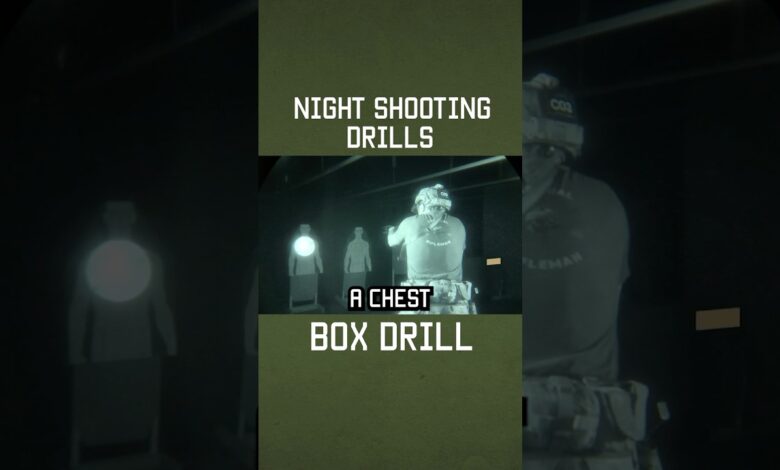 Box Drill for NIGHT TRAINING #shorts #training #military