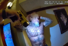 Bodycam footage shows Powerball winner arrested after kicking deputy in face