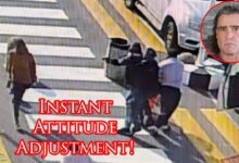 Prepared Defender Turns The Tables on Angry Attacker